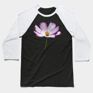 pink flower, bloom, flowers, petals, garden, nature Baseball T-Shirt